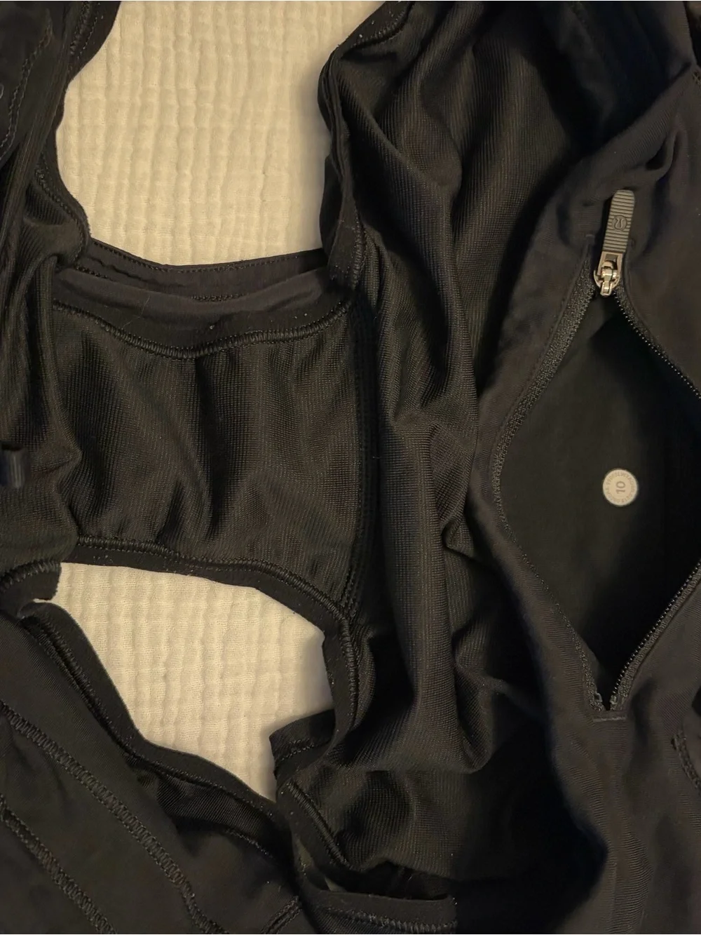 Lululemon Black Speed Up Shorts Lined 2.5 Inch Inseam Sz 10 (2 pair)